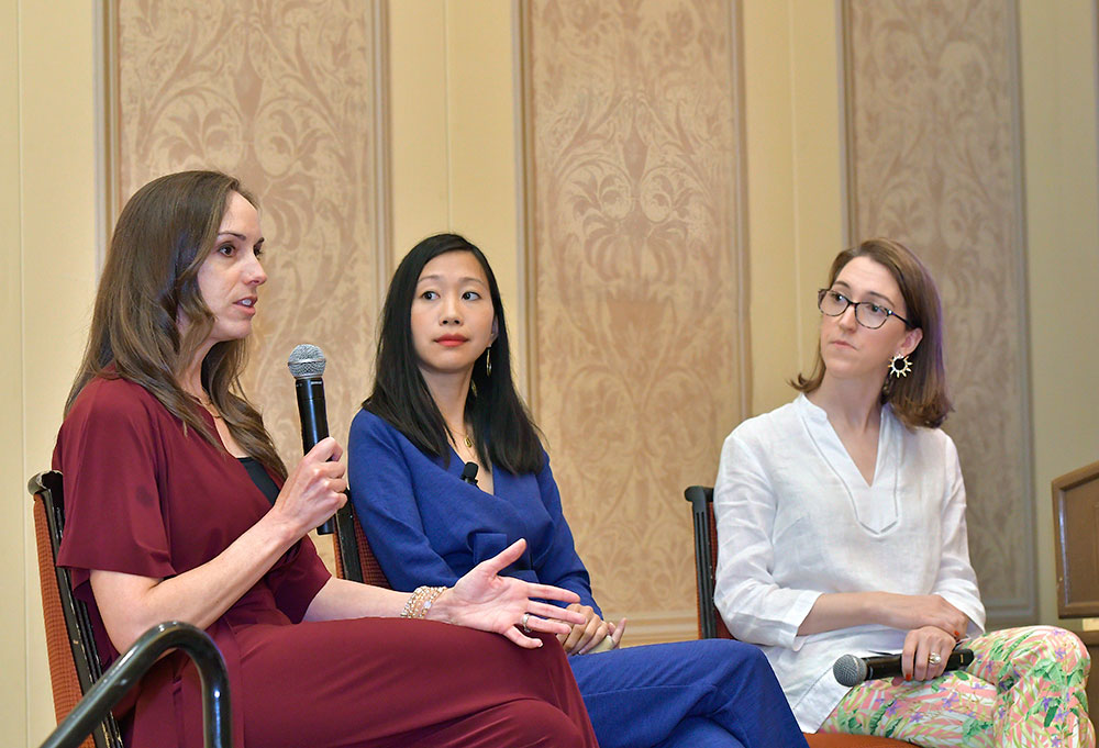 Molly Kettle Tiffany Yu Jennifer Markas at JCK 2023