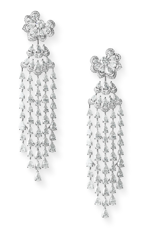 Chopard red carpet diamond rings