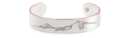 Metal Alchemist silver Ararat bracelet