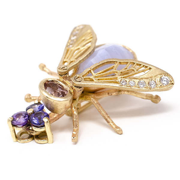 Jennifer Dawes fly brooch