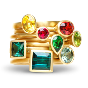 Kimberly Collins Yumdrop rings