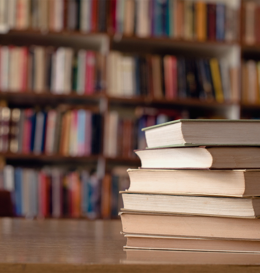 stack of books