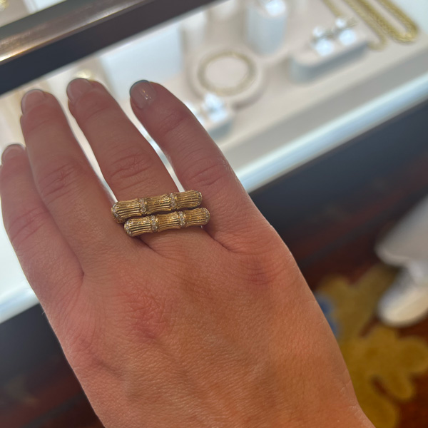 Yvonne Leon Bamboo rings