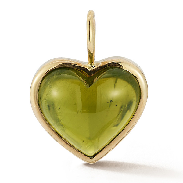 Garland Collection green tourmaline heart Garland Collection green tourmaline heart