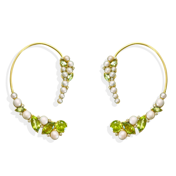 Sethi Couture peridot ear cuffs Sethi Couture peridot ear cuffs