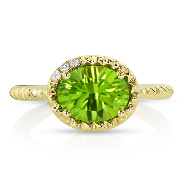 Yael Designs oval peridot ring Yael Designs oval peridot ring