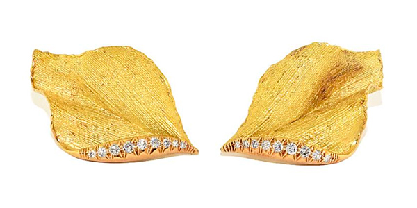 Fred Leighton gold Sterle earrings Fred Leighton gold Sterle earrings