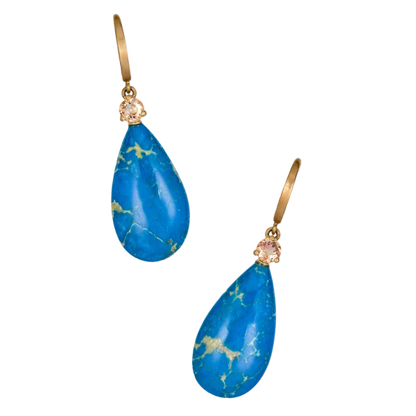 Elva Tourmaline ciarulite earrings Elva Tourmaline ciarulite earrings