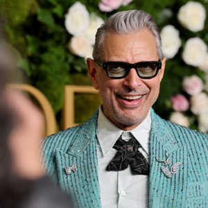 Jeff Goldblum 2025 Golden Globes courtesy De Beers