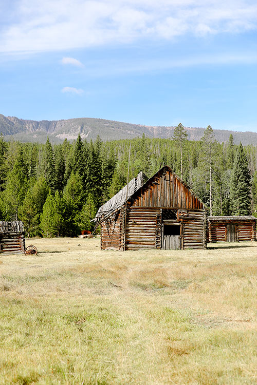 Rock Creek prospector cabins