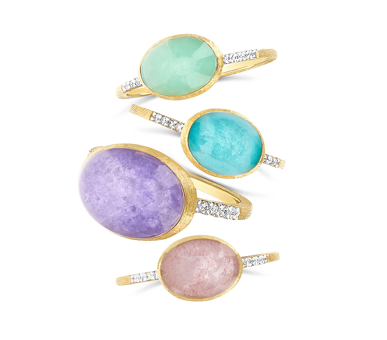 Nanis boules ring stack