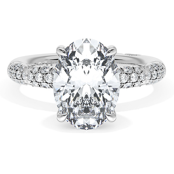 Tacori 3 mm foundation engagement ring