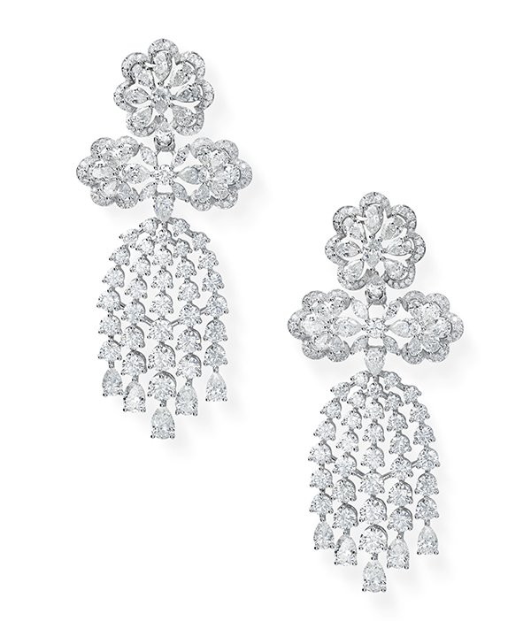 Chopard red carpet collection earrings