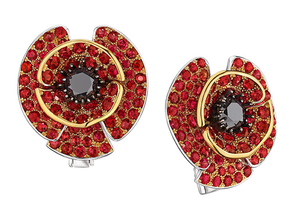 JJR ruby earrings