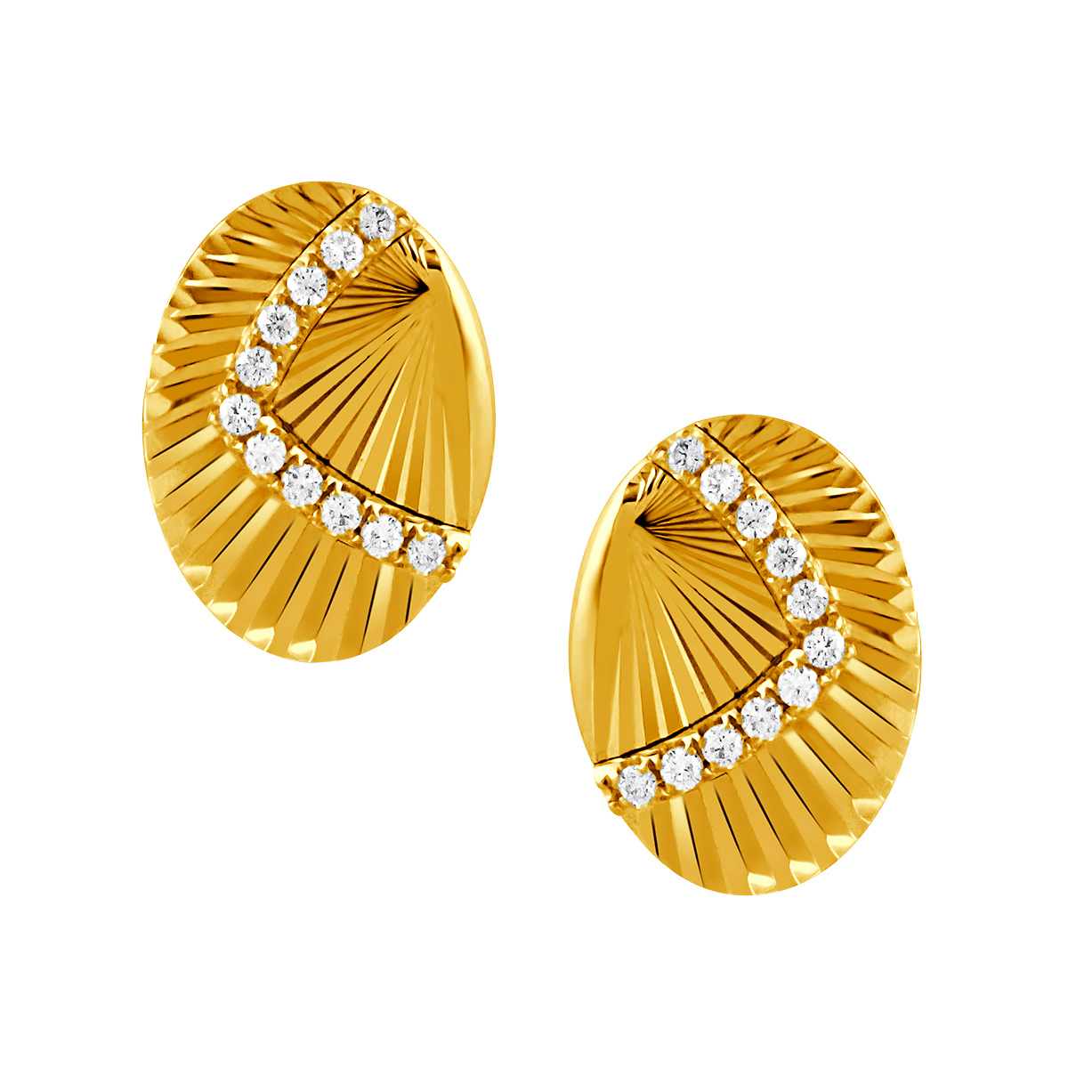 Doves Helios yellow gold earrings Doves Helios yellow gold earrings