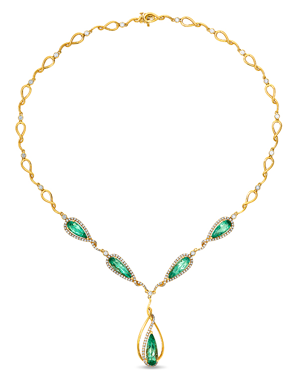 Le Vian neon green tourmaline