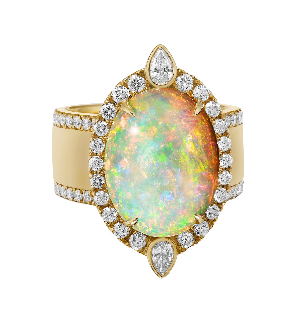 Parle opal diamond ring Parle opal diamond ring