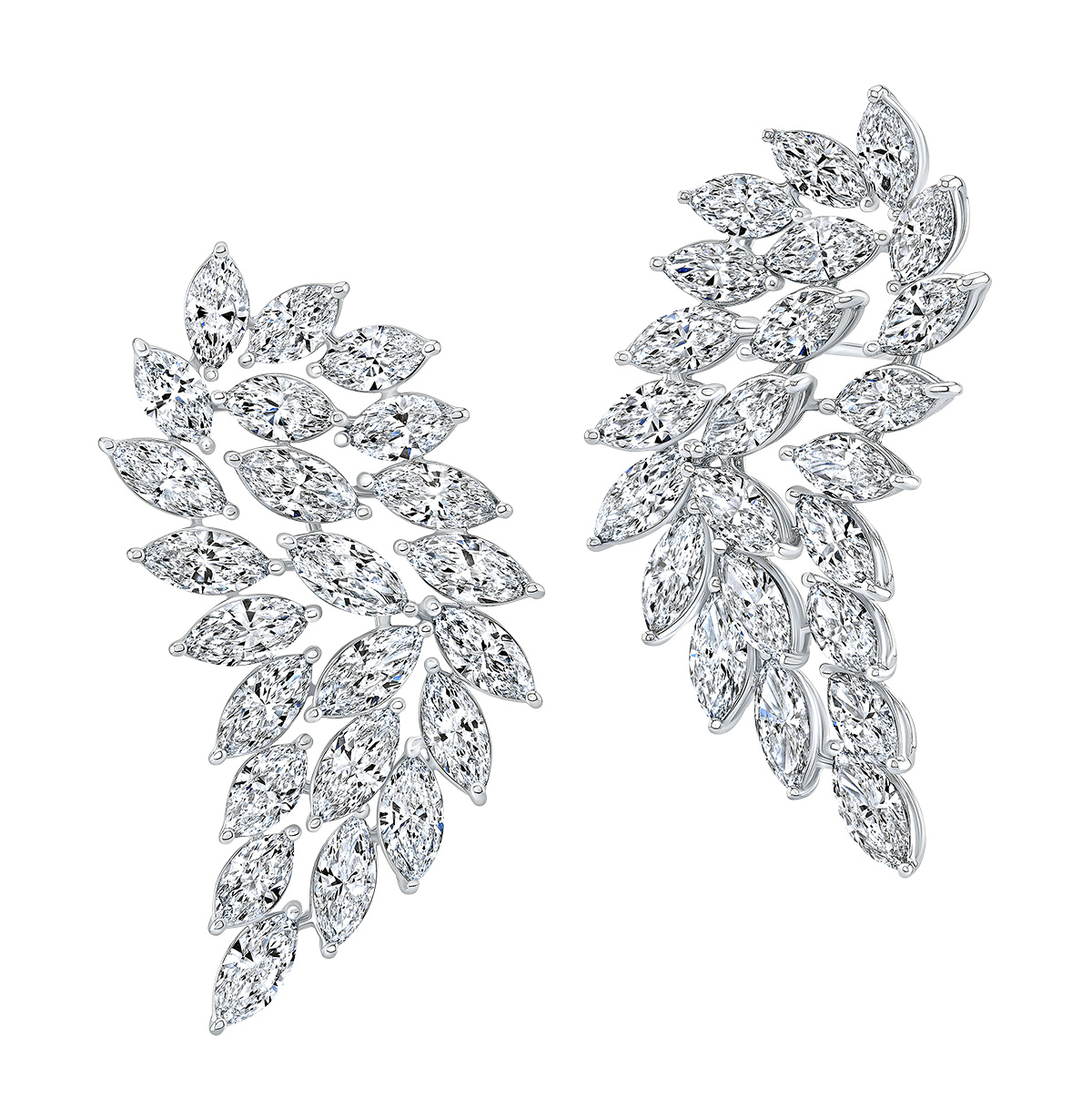 Rahaminov wings of fantasy dimaond earrings Rahaminov wings of fantasy dimaond earrings