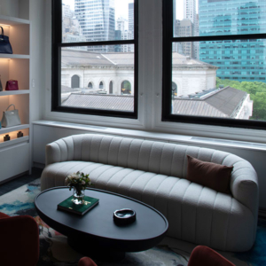 Iconic Timepieces couch