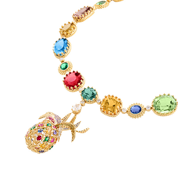 Mellerio Jardin des Reves necklace detail Mellerio Jardin des Reves necklace detail