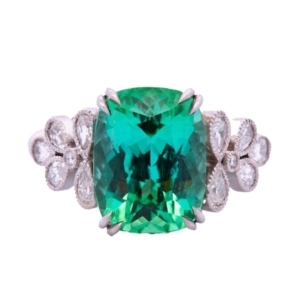 Featherstone Green Tourmailne Ring