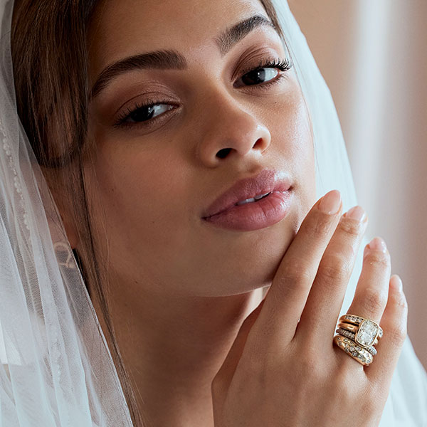 Claudia Mae bridal stack