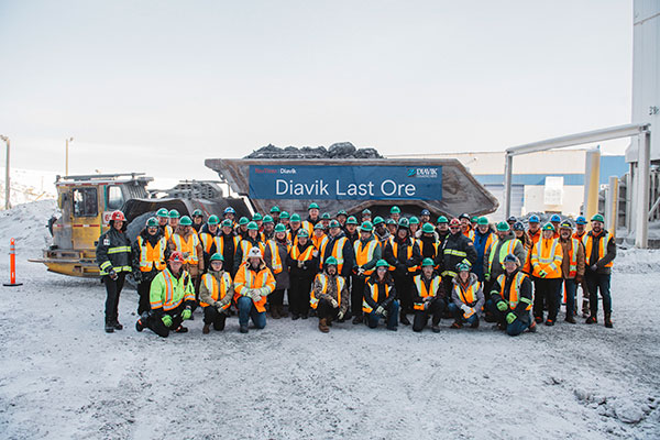Diavik miners Diavik miners