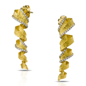 Antonis Pateras ribbon earrings