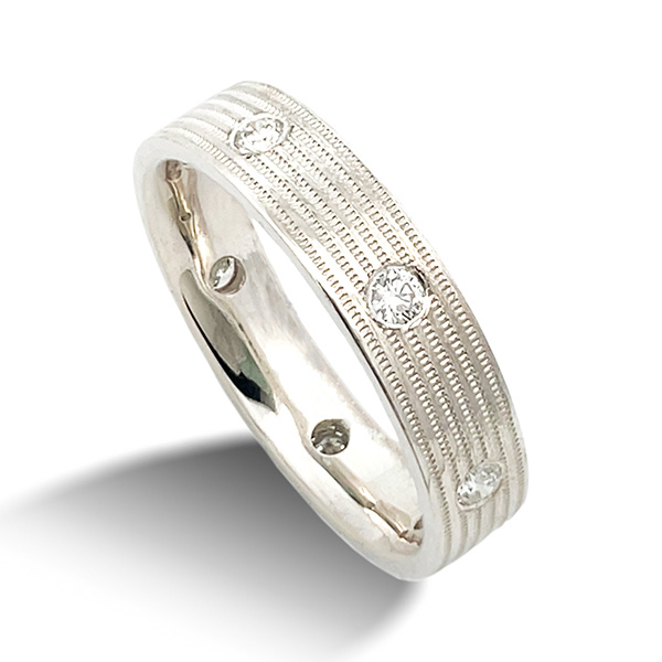 Chris Ploof Modern Electrum ring