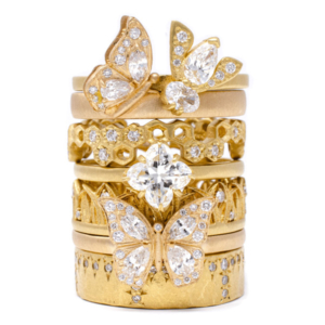 Jennifer Dawes ring stack