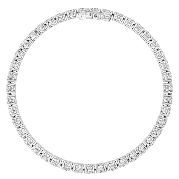 Kiran Gems tennis bracelet with 15.02 ct. diamonds