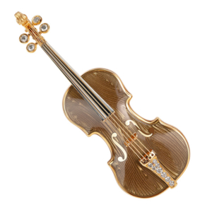 Mousson Atelier violin brooch